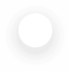 A white sun is seen in the dark.